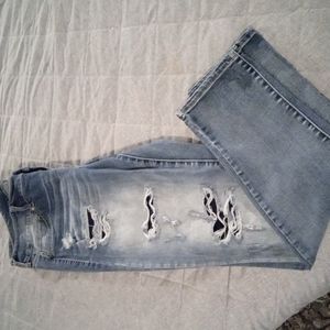 Maurice Distressed Skinny Jeans